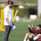 Nouvel assistant de Murat Yakin, Davide Callà semble déjà plaire à tout le monde KEYSTONE/ANTHONY ANEX